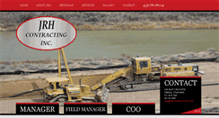 Desktop Screenshot of jrhcontracting.com