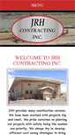 Mobile Screenshot of jrhcontracting.com